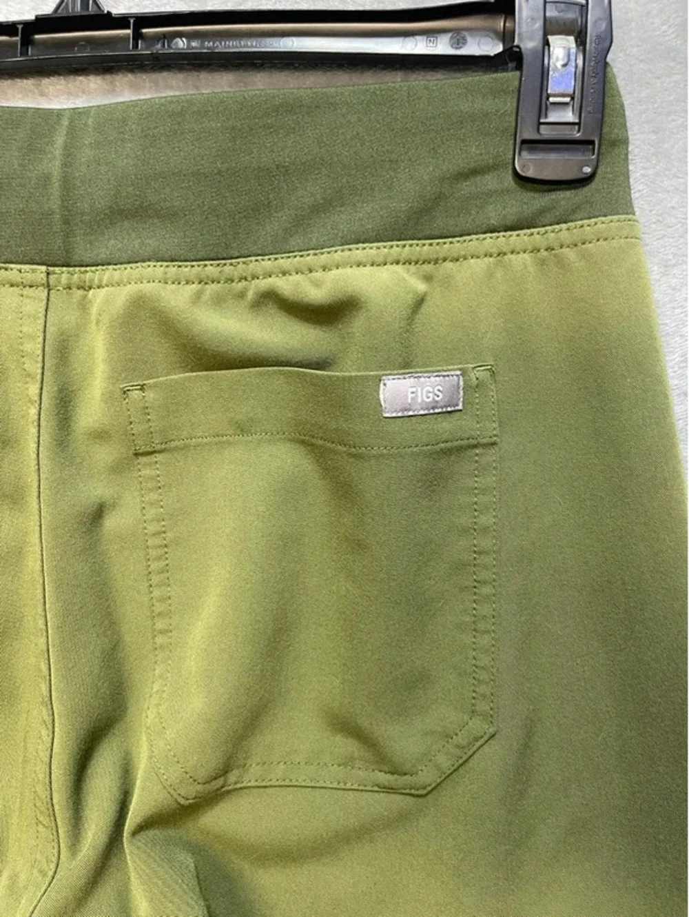 FIGS Womens Scrub Set Olive Green Catarina Top XS Pants Small